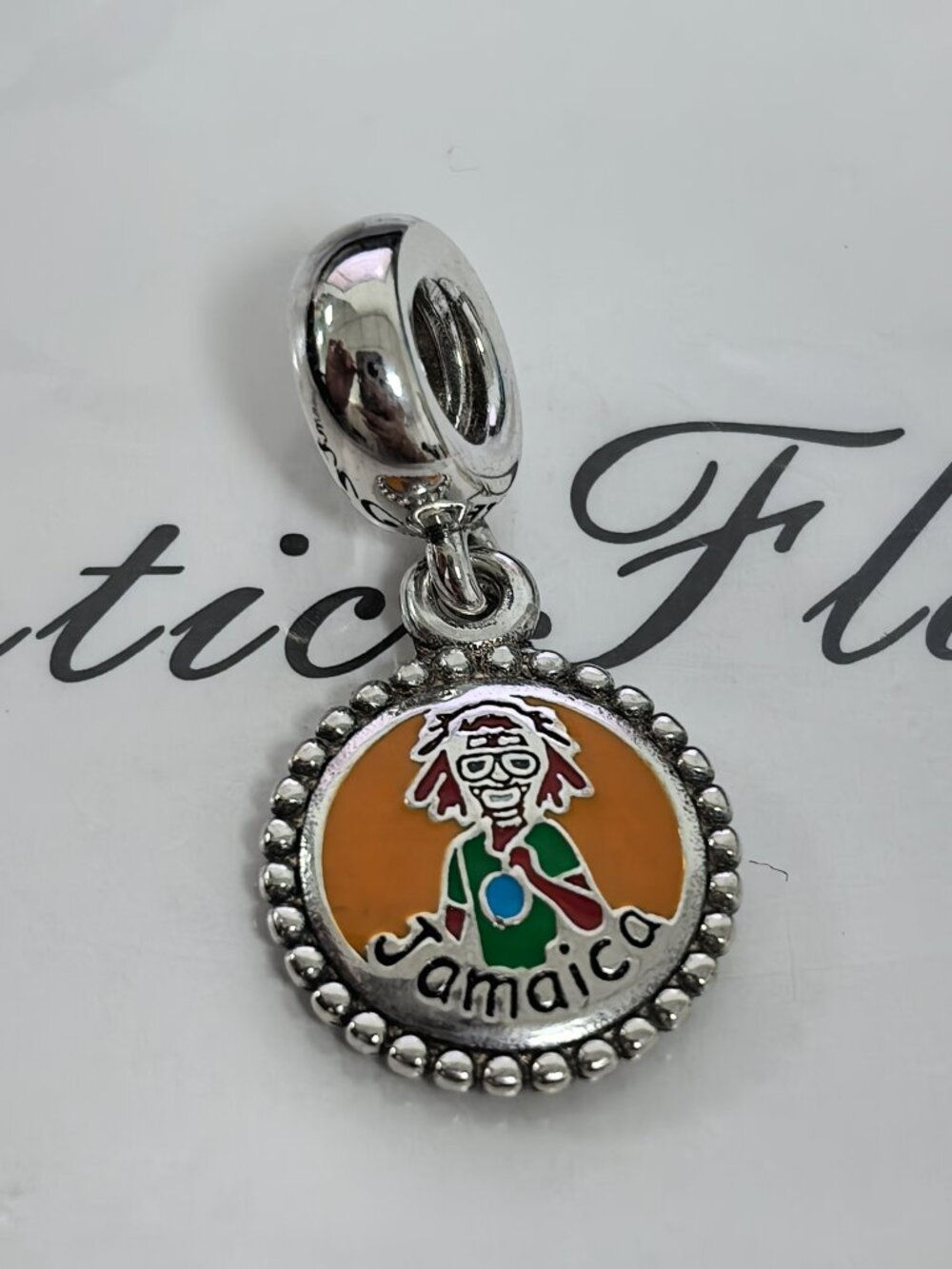 Pandora Jamaican Exclusive Charm Pendant, S925 Silver Jewelry Bracelets